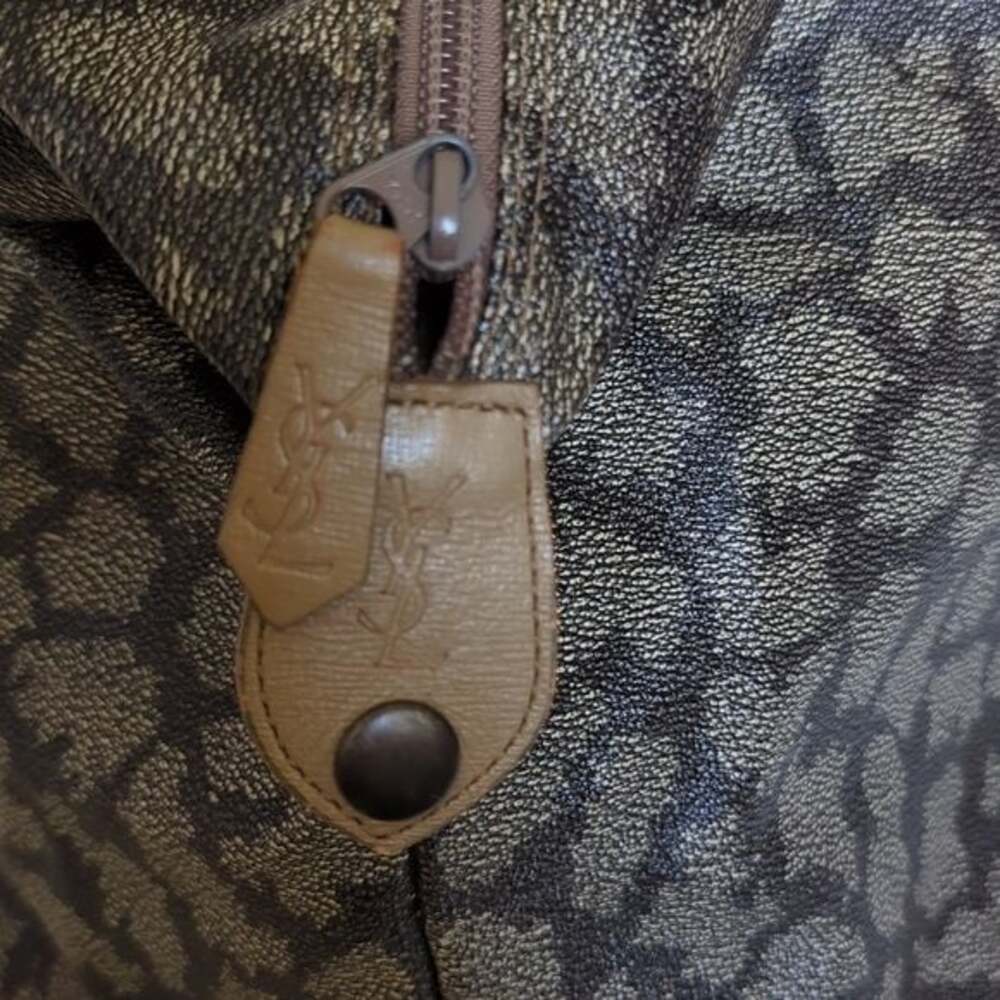 AUTHENTIC VINTAGE YSL GIRAFFE TRAVEL BAG EXCELLENT CONDITION - Picture 10 of 16